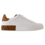 Leather sneakers Dolce & Gabbana , White , Dames