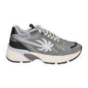 Grijze Sneakers Verhoog Stijl Moderne Man Palm Angels , Gray , Heren