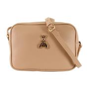 Stijlvolle Crossbody Handtas Patrizia Pepe , Beige , Dames