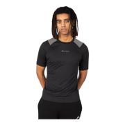 Klassieke Ronde Hals T-Shirt Champion , Black , Heren