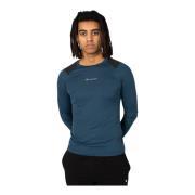 Klassieke Longsleeve Shirt Champion , Blue , Heren