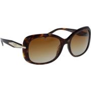 Iconische zonnebril met gepolariseerde lenzen Prada , Brown , Dames