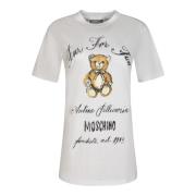 Stijlvolle T-shirts en Polos Moschino , White , Dames