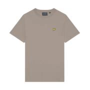 Korte Mouw T-shirt Ts400Vog Lyle & Scott , Beige , Heren