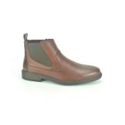 Chelsea Boot met Tiret Detail Rieker , Brown , Heren