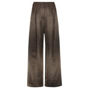 Metallic Pant Benji Style By-Bar , Brown , Dames