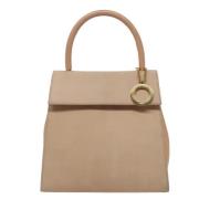 Pre-owned Leather celine-bags Celine Vintage , Beige , Dames