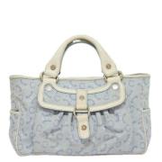 Pre-owned Canvas celine-bags Celine Vintage , Blue , Dames