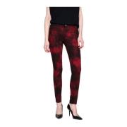 Skinny Fantasie Jeans met Rits Sluiting Silvian Heach , Multicolor , D...