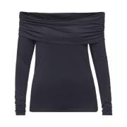 Lange Mouw Blouse Nubi-T Sisters Point , Black , Dames