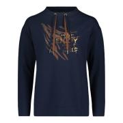 Sweatshirt met dierenprint en glinsterende stenen Betty Barclay , Blue...