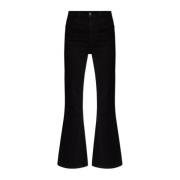 Broek met Rivylinagz logo Gestuz , Black , Dames