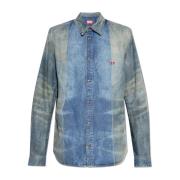 Jeans shirt D-Fitty-Fsf Diesel , Blue , Heren