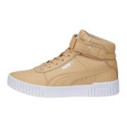 Hoge Dames Sneakers Puma , Beige , Dames