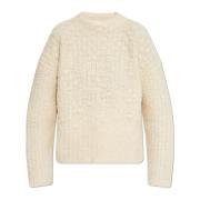 Turtleneck Sweater Jil Sander , Beige , Dames