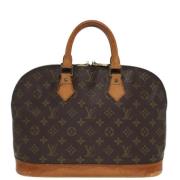 Pre-owned Canvas louis-vuitton-bags Louis Vuitton Vintage , Brown , Da...