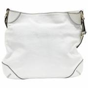 Pre-owned Leather gucci-bags Gucci Vintage , White , Dames