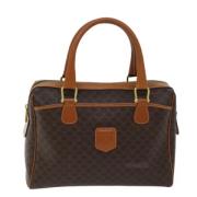 Pre-owned Canvas celine-bags Celine Vintage , Brown , Dames