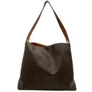 Pre-owned Canvas celine-bags Celine Vintage , Brown , Dames