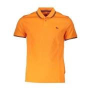 Polo met Contrastdetails Harmont & Blaine , Orange , Heren