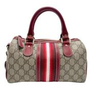 Pre-owned Canvas gucci-bags Gucci Vintage , Beige , Dames