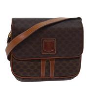 Pre-owned Canvas celine-bags Celine Vintage , Brown , Dames