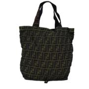 Pre-owned Canvas totes Fendi Vintage , Brown , Dames