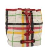 Pre-owned Canvas pouches Burberry Vintage , Multicolor , Dames