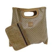 Pre-owned Canvas celine-bags Celine Vintage , Beige , Dames