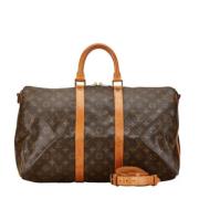 Pre-owned Canvas louis-vuitton-bags Louis Vuitton Vintage , Brown , Da...