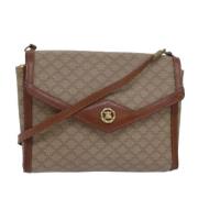 Pre-owned Canvas celine-bags Celine Vintage , Beige , Dames