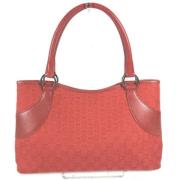 Pre-owned Canvas gucci-bags Gucci Vintage , Red , Dames