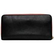 Pre-owned Leather wallets Loewe Pre-owned , Black , Dames