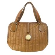 Pre-owned Leather totes Celine Vintage , Brown , Dames