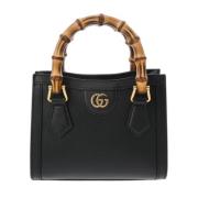 Pre-owned Leather gucci-bags Gucci Vintage , Black , Dames