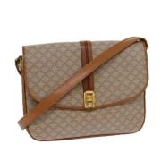 Pre-owned Canvas celine-bags Celine Vintage , Beige , Dames