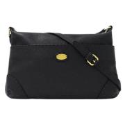 Pre-owned Leather fendi-bags Fendi Vintage , Black , Dames