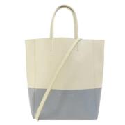 Pre-owned Leather totes Celine Vintage , Blue , Dames