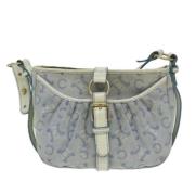 Pre-owned Canvas celine-bags Celine Vintage , Blue , Dames