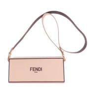 Pre-owned Leather fendi-bags Fendi Vintage , Pink , Dames