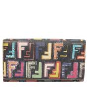 Pre-owned Coated canvas wallets Fendi Vintage , Multicolor , Dames