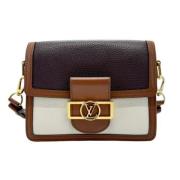 Pre-owned Leather louis-vuitton-bags Louis Vuitton Vintage , Brown , D...