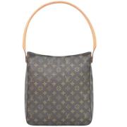 Pre-owned Canvas louis-vuitton-bags Louis Vuitton Vintage , Brown , Da...