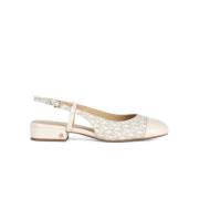 Elegante Ballet Flats voor Vrouwen Michael Kors , White , Dames