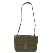 Pre-owned Leather shoulder-bags Givenchy Pre-owned , Green , Dames