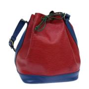 Pre-owned Leather shoulder-bags Louis Vuitton Vintage , Red , Dames