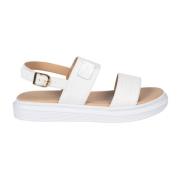 Stijlvolle Gesp Sandalen Liu Jo , White , Dames