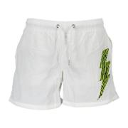 Heren Zwemboxer Wit Ondergoed Cavalli Class , White , Heren