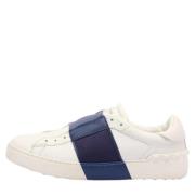 Pre-owned Leather sneakers Valentino Vintage , White , Dames