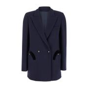 Navy Everyday Blazer Jas Blazé Milano , Blue , Dames